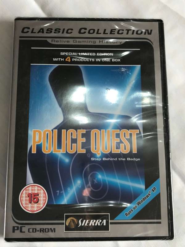 Police Quest PC CD ROM