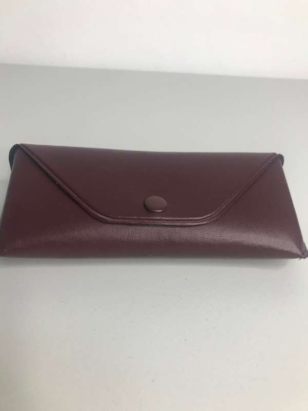 Ray Ban B & L Leather Glass case Red 1950s