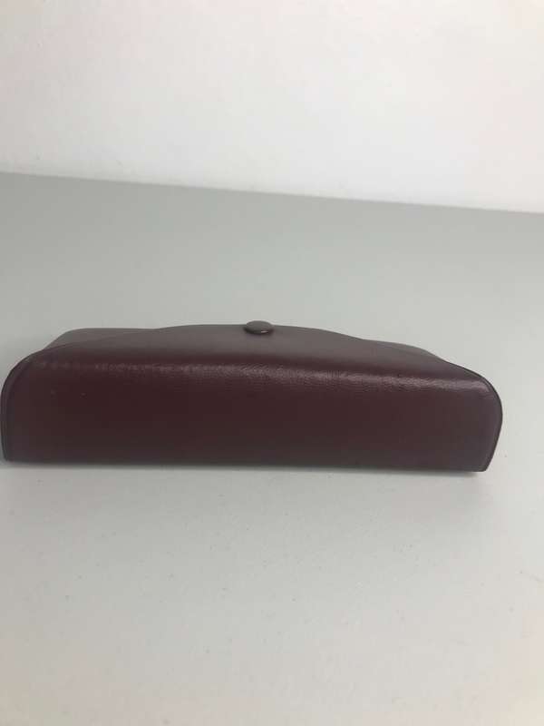 Ray Ban B & L Leather Glass case Red 1950s