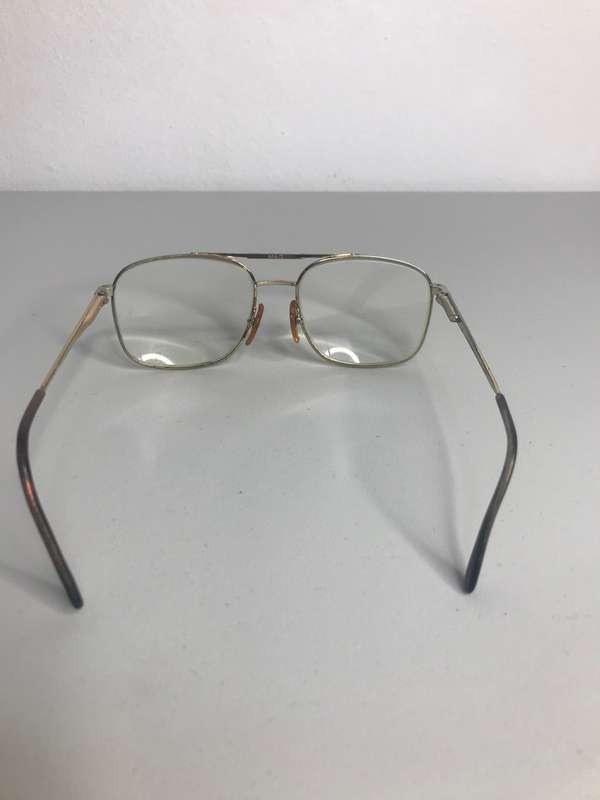 Frame Ferre Safilo Gold 55017 marked made in France