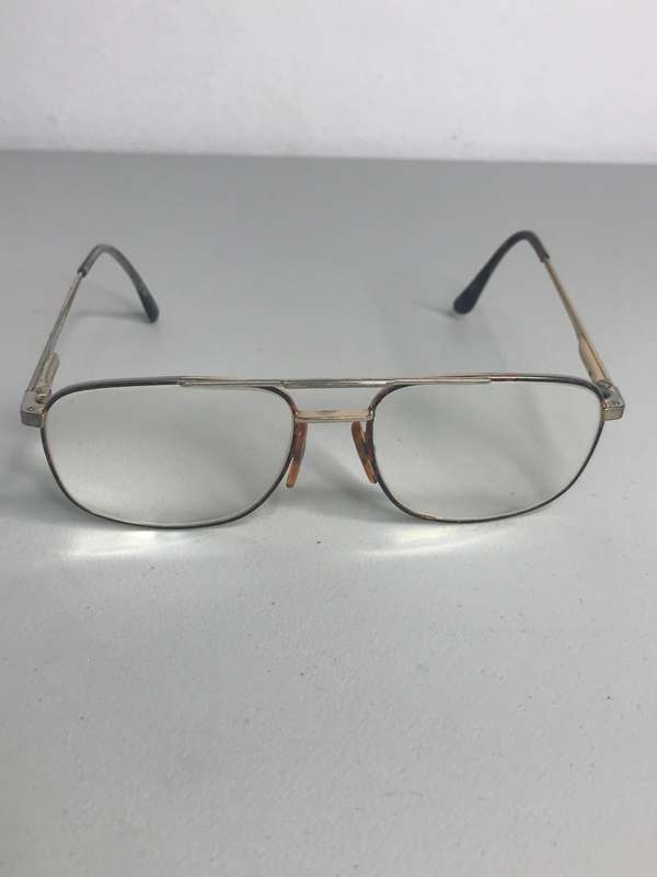 Frame Ferre Safilo Gold 55017 marked made in France