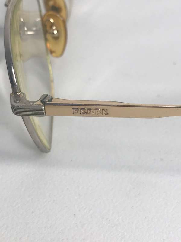 Frame Ferre Safilo Gold 55017 marked made in France