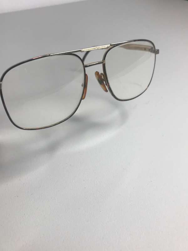 Frame Ferre Safilo Gold 55017 marked made in France