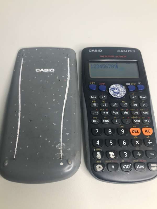 Casio fx 82ZA PLUS Scientific calculator pre owned