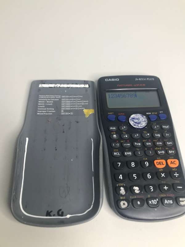 Casio fx 82ZA PLUS Scientific calculator pre owned