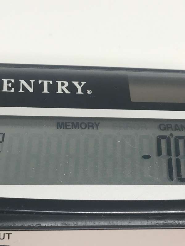 Sentry Scientific Calculator 12 Digits 17cm x 10cm