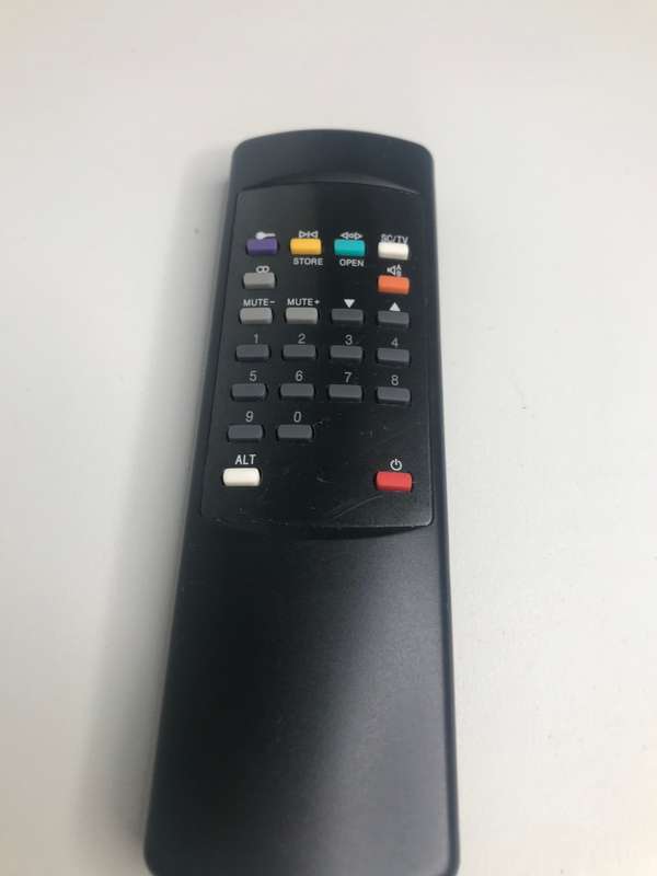Remote Panasonic VCR VEQ1262 Digital Scanner with cover