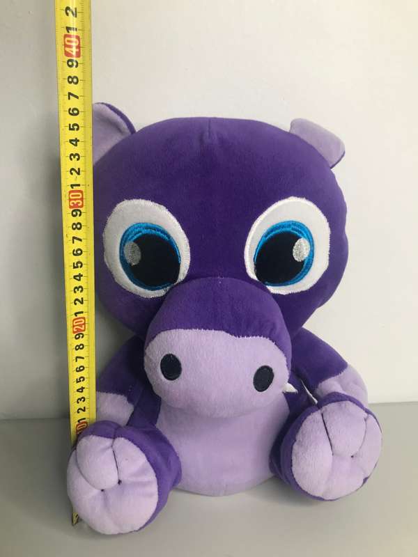 Plush Hippo Toy 38cm x 30 cm big