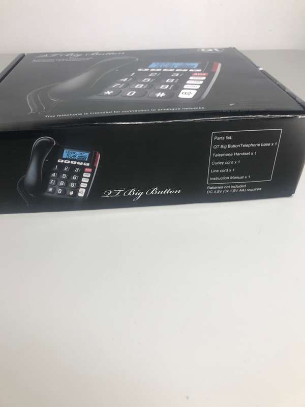 Telephone switchboard LT Big Button multifunction speaker phone AA Batteries x 3 pre owned