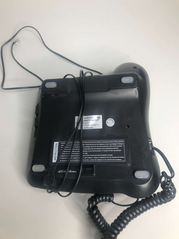 Telephone switchboard LT Big Button multifunction speaker phone AA Batteries x 3 pre owned