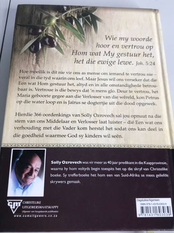 In vertroue op God