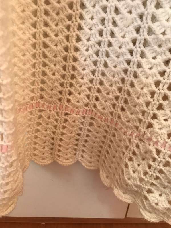 CRocheted Christening dress