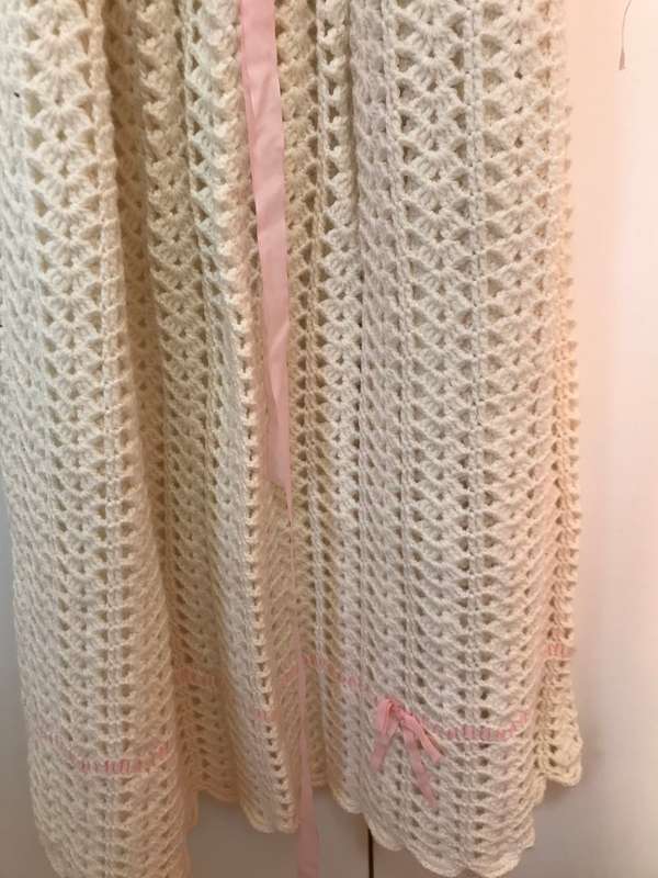 CRocheted Christening dress