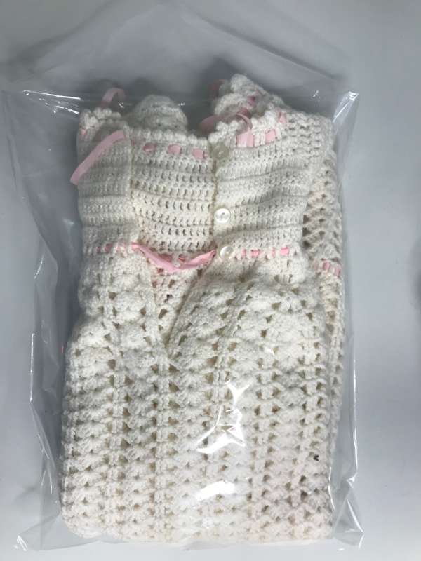 CRocheted Christening dress
