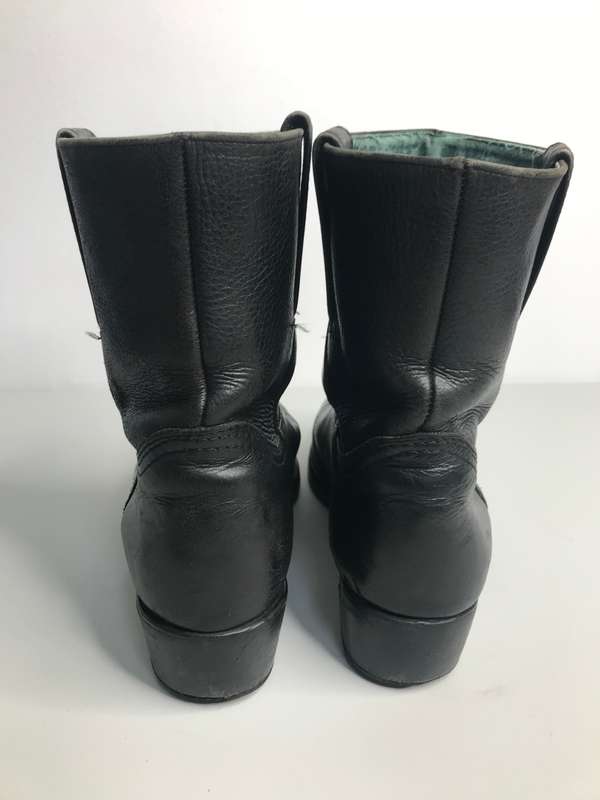 Men's Brown Genuine Leather Cowboy/Western Boots Size 9