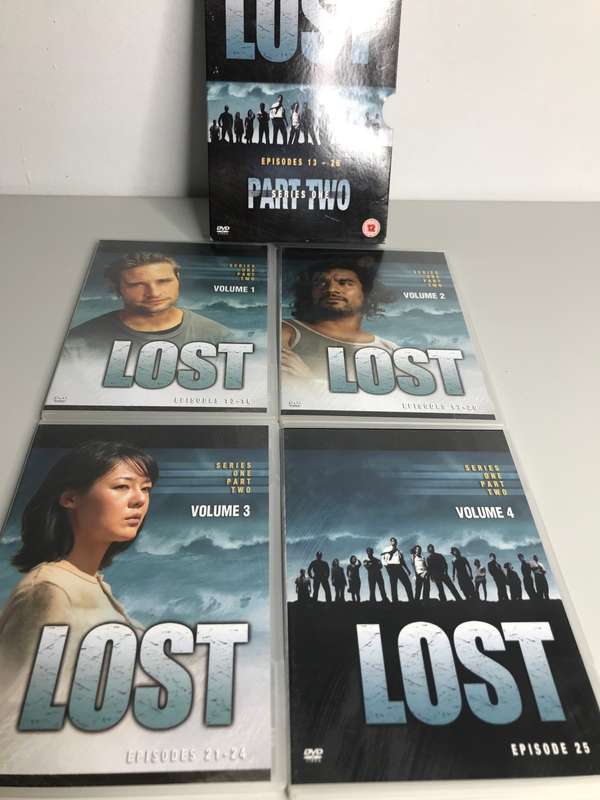 Lost DVD Series 1 part two episodes 13-25
