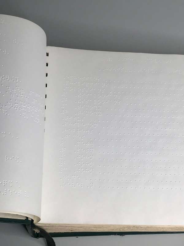 Braille New Testament Revised Standard Version Ephesians-Revelations VOL IV 1952 American Bible Soci