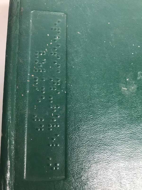 Braille New Testament Revised Standard Version Ephesians-Revelations VOL IV 1952 American Bible Soci