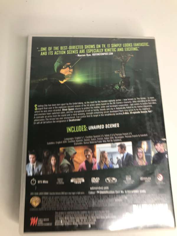 DVD Arrow Complete Second Season