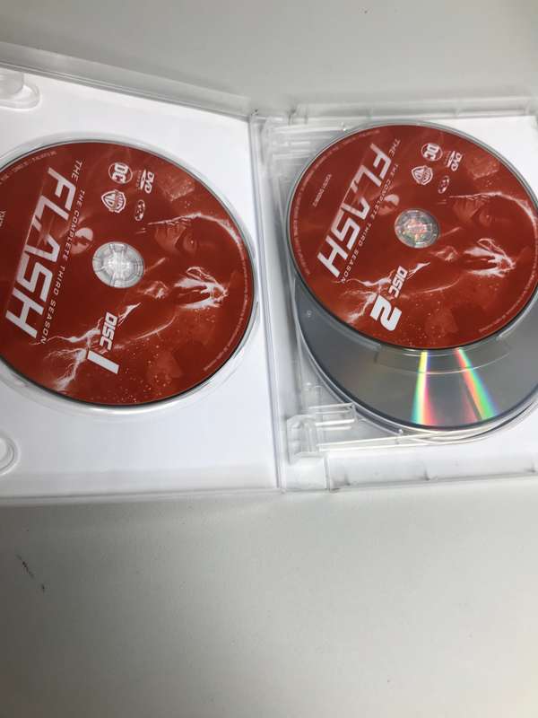 DVD THE FLASH Complete Third Season pre owned