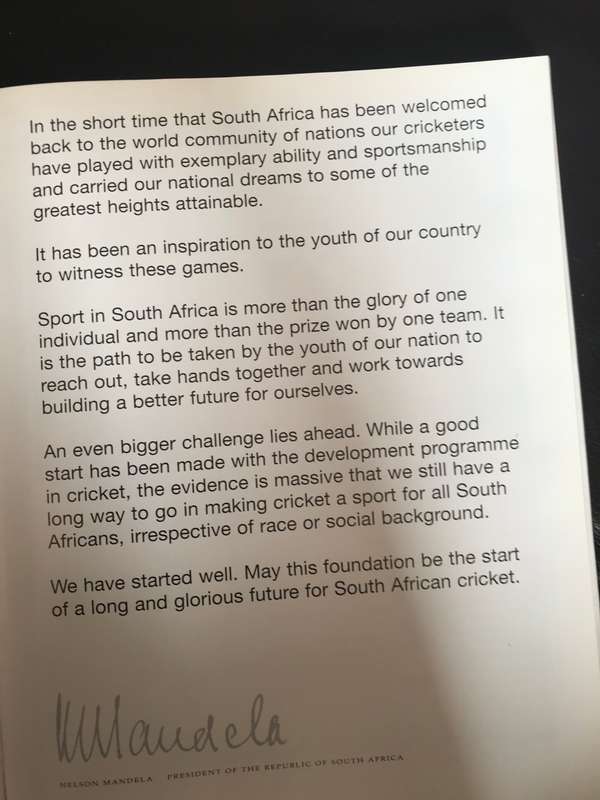 The Story of South African cricket  Colin Bryden