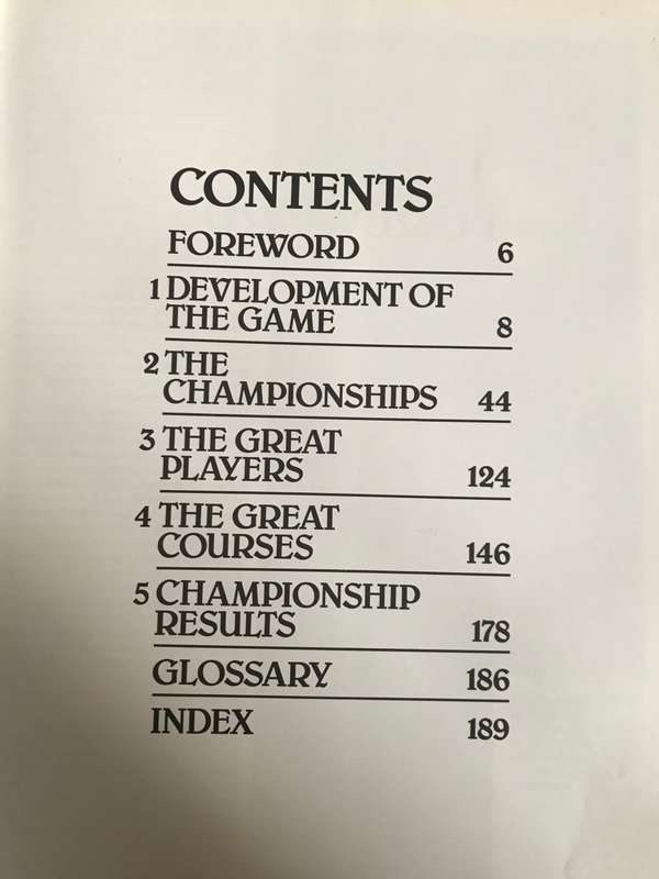 History of Golf Michael Williams