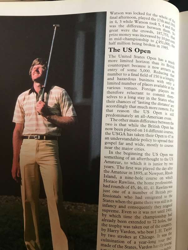 History of Golf Michael Williams