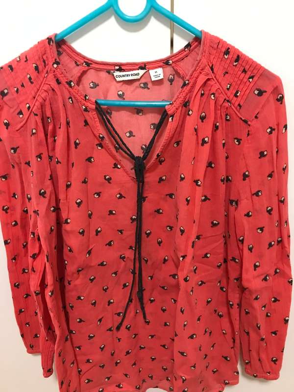 Country Road ladies top orange
