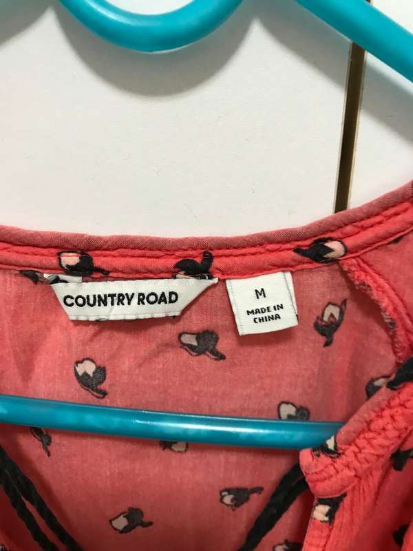Country Road ladies top orange