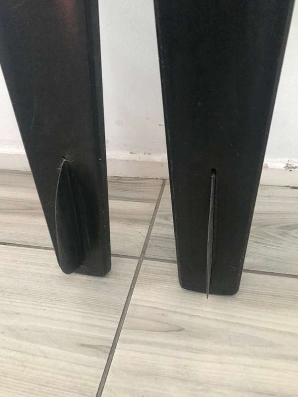 Water Skis Jet Ryder Jet Stream Made in USA 170CM X 17CM X 2,5CM second hand