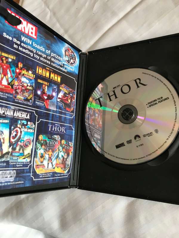 Lot 3 DVD Thor and Harry Potter and Transformers