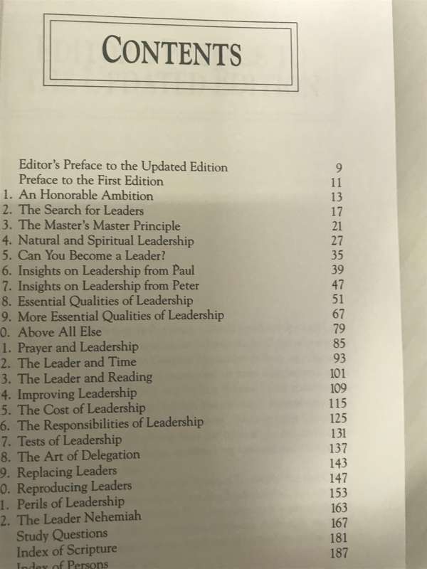 Spiritual Leadership