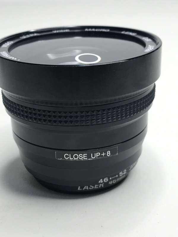 Camera Makro Lens Fujiyama 0.6X 46MM-52MM front lens little loose