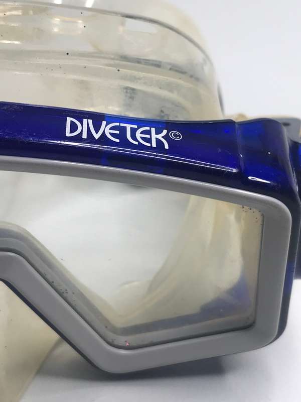 Scuba Face Mask Snorkelling Divetek tempered