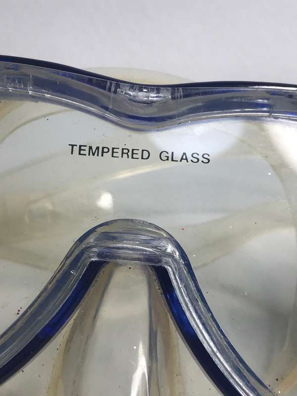 Scuba Face Mask Snorkeling Deepblue Tempered Glass