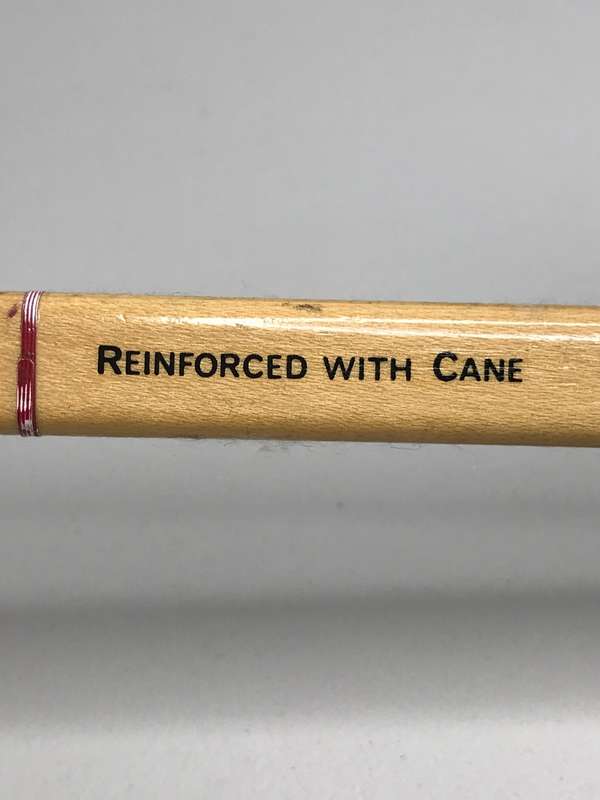 Squash Racket Dunlop Maxply Fort Vintage Reinforced with Cane Collectable