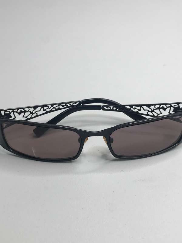 Sunglasses Black metal frame designer LUNA.JIL
