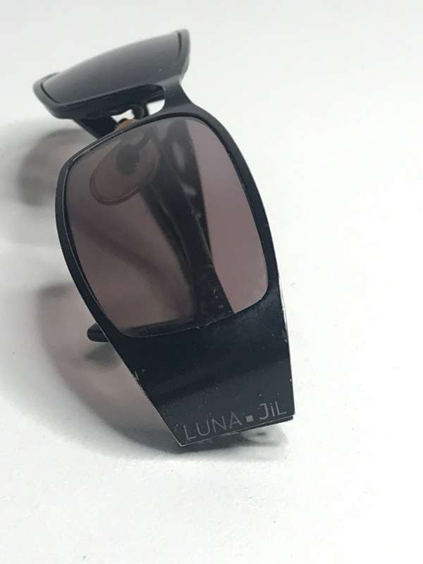 Sunglasses Black metal frame designer LUNA.JIL