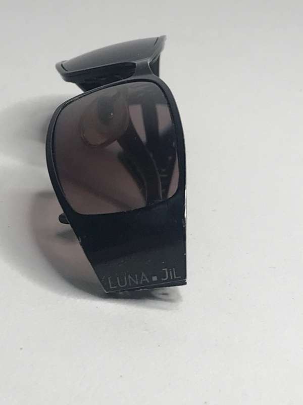 Sunglasses Black metal frame designer LUNA.JIL