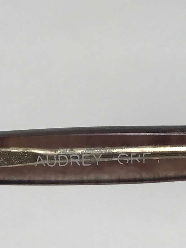 Glasses  FRAME ONLY CANDO Audrey Grey vintage