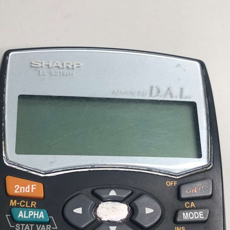 Calculator Sharp EL-531WH second hand