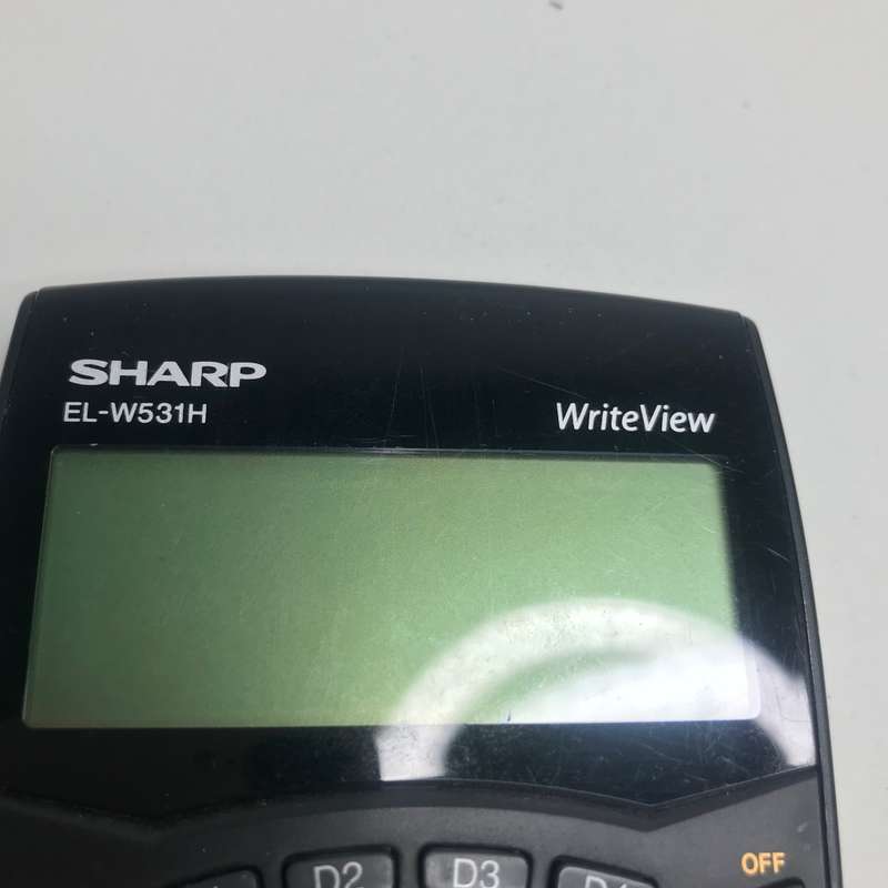 Calculator Sharp EL-W531H Write View second hand
