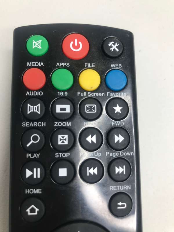 Remote Control Zoomtak Media Box K3
