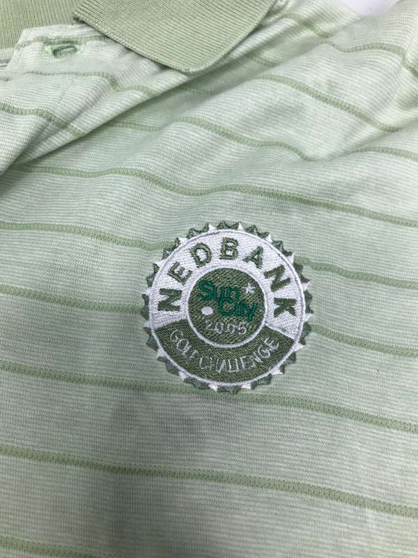 Polo T Shirt Nick Price Double Mercerised Cotton Nedbank Golf Challenge 2005 second hand