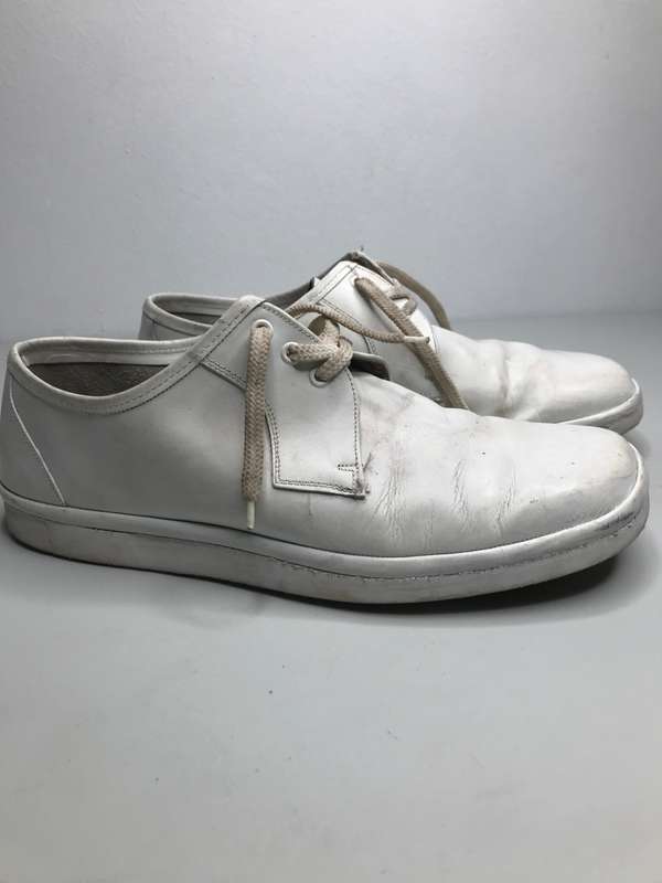 Grasshoppers White Leather Shoe second hand size 11