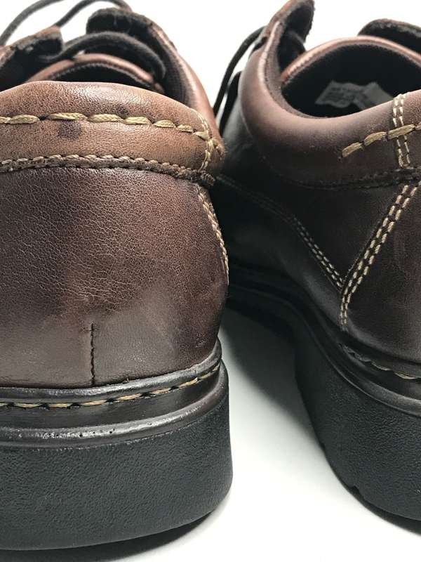 Hush Puppies Mens Shoes Brown Leather Body Gel Cellular Technology size 11 second hand