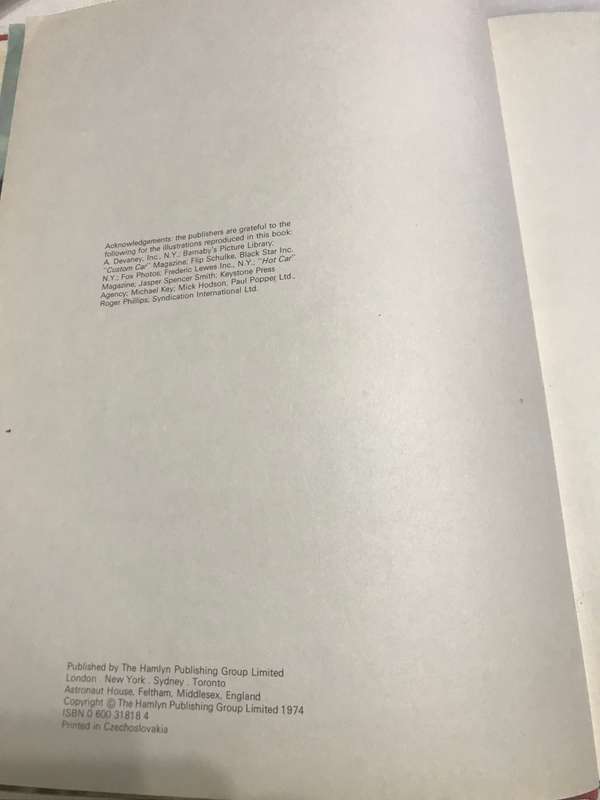 Wild Cars and Bikes Mike Hill Hardcover 1974