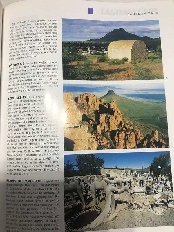 Touring in South Africa over 400 full colour photographs