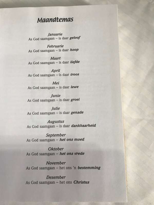 As God saamgaan n Bybelse dagboek Solly Ozrovech