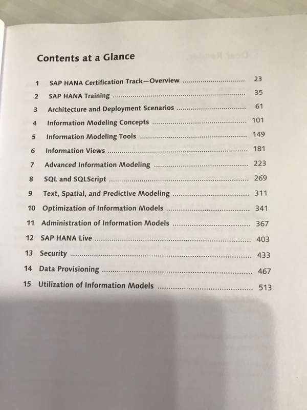 SAP HANA Certification Guide for HANAIMP Exam